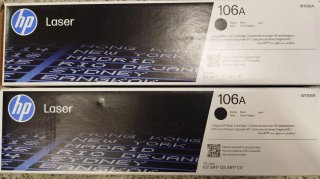 2 Tóner HP 106A Negro