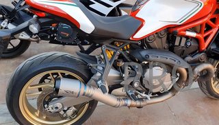 Tubo escape Ducati Monster 821