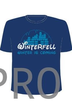 Camiseta Winterfell (Chico / Chica) - Talla: XL, Genero: Chica