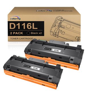 Tóner Compatible Samsung MLT-D116L Pack 2 Negro