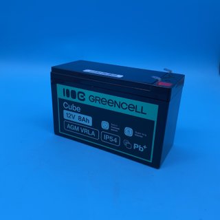FOTOS REALES - Batería de Plomo AGM Green Cell 12V 8Ah