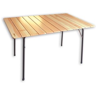 Mesa Plegable Castelmerlino Doble Alerce 120x80 cm
