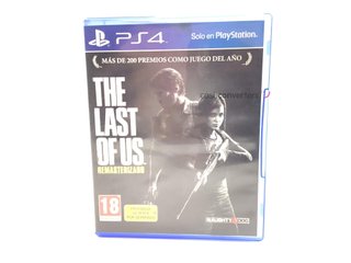 the last of us remastered ps4