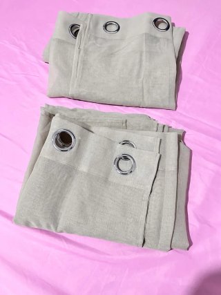 2 Tende Lunghe Beige