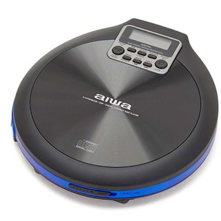 Reproductor de CD Portátil Aiwa PCD-810BL Azul