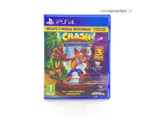 crash bandicoot n. sane trilogy ps4