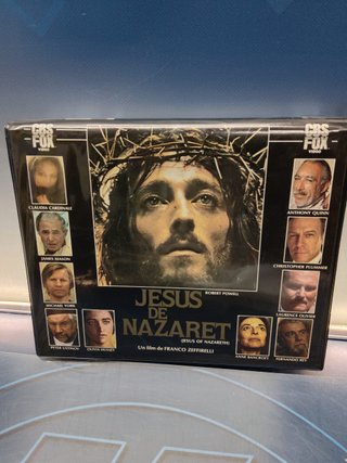 película, VHS, JESUS DE NAZARETH , ESTUCHE DOBLE , FRANCO ZEFFIRELLI, 1977, buscada