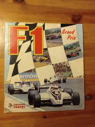Álbum Panini F1 Grand Prix 1980 - Completo