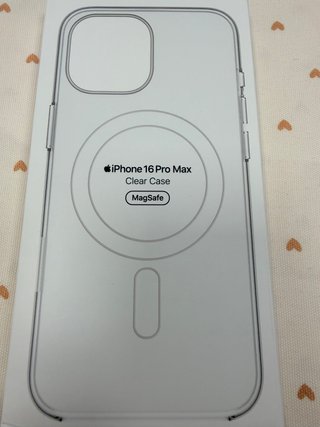 Funda Apple Clear Case MagSafe iPhone 16 Pro Max