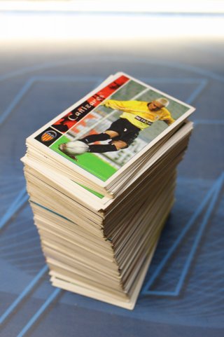 Cromos. Fichas de la Liga 2003. La Liga de Fútbol.