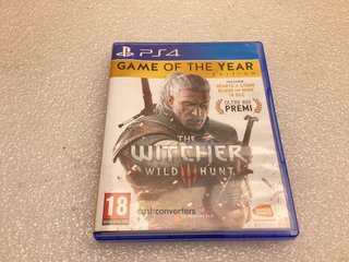 the witcher 3 wild hunt goty edition ps4