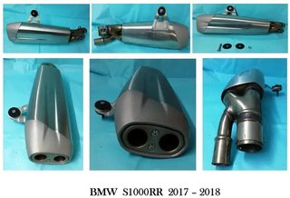 Tubo de escape BMW S1000RR 2017-2018
