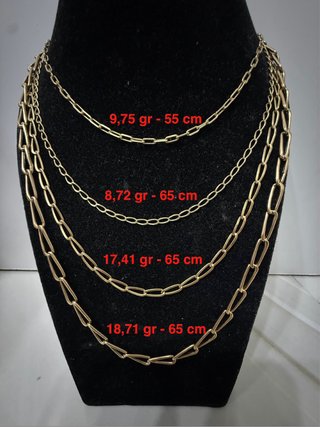 Cadenas de Oro 18k
