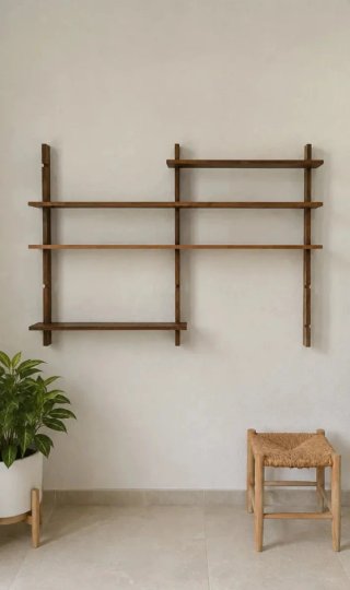 Estantería de pared modular