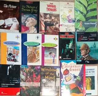 Conjunto di 15 libri per imparare l'inglese