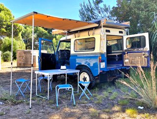 LAND ROVER SANTANA 88 CAMPER