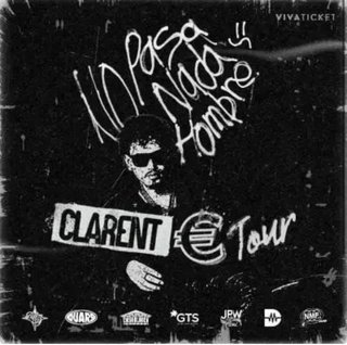 Póster Clarent Tour - No Pasa Nada Hombre Murcia