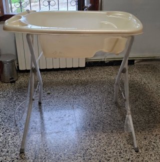 Regalo bañera de bebé con soporte