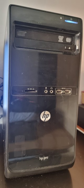 PC HP-i5 3450-12GB RAM-SSD-HDD-GT 520-W11