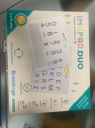 Pizarra Magnética Imapad Duo Braintoys
