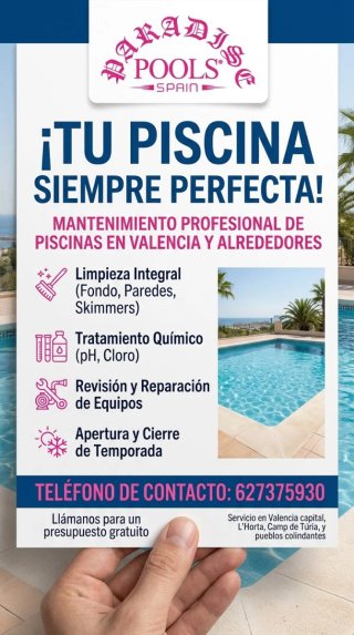 Mantenimiento de piscinas