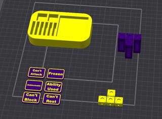 Adaptador Morado y Amarillo para A