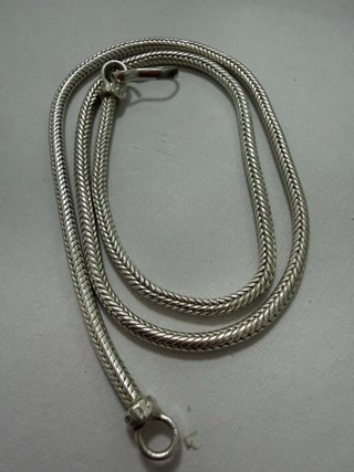 Collana snake in argento 925