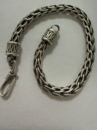 Bracciale snake in argento 925