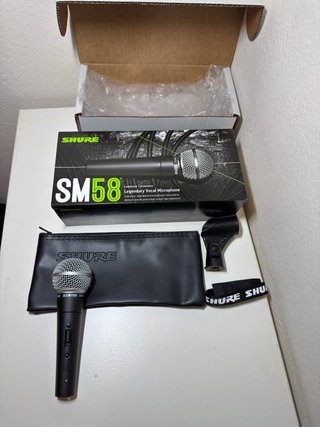 Micrófono Dinámico Shure SM58 SE