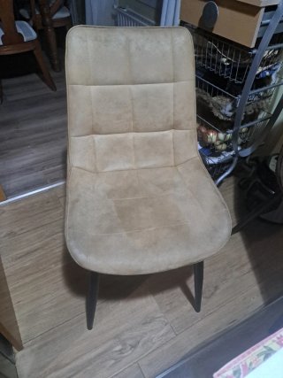 Silla de comedor o cocina beige