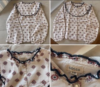 Blusa Gocco Estampada Talla 9-10 Años