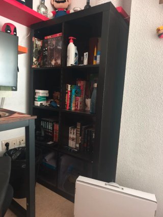 Estantería Kallax IKEA Negra