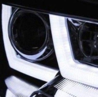 Faros Volkswagen T5 GP Tipo U LED Black