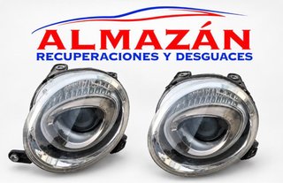 Pareja de faros para Fiat 500