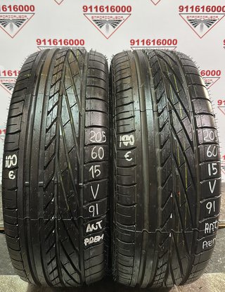 205 60 15 V GOODYEAR RUEDA SEMINUEVA OFERTA