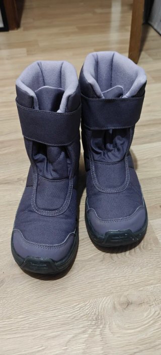 Botas de nieve quechua Decathlon Moradas