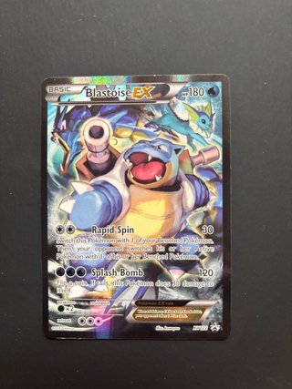 Carta Pokémon Blastoise EX XY122