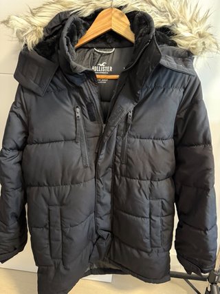 Chaqueta Hollister Negra