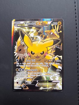 Carta Pokémon Pikachu EX XY124