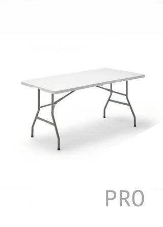 Mesa plegable multifuncional, con tablero 152x70x74