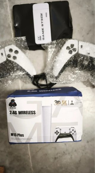 Consola Retro GAME STICK M15 Plus Blanca