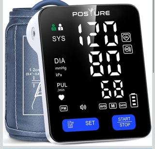Posture Tensiómetro de Brazo con Gran Pantalla LED
