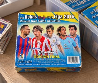 Caja Fichas de la Liga 2015 Mundicromo Final