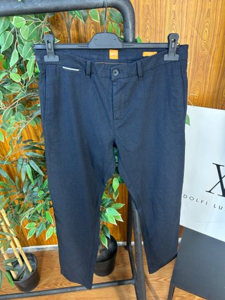 BOSS Pantaloni Uomo Slim Fit Blu Scuro Taglia S
