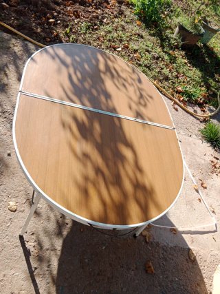 Mesa de camping plegable