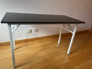 Escritorio plegable negro