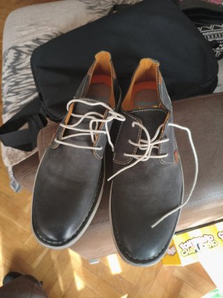 Zapatos Walking Gris