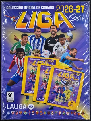 Álbum TAPA DURA PRECINTADO, Liga este 2027