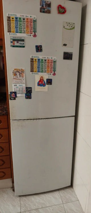 Nevera Combi Blanca