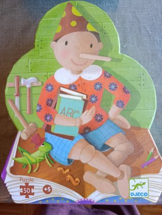 Puzzle Djeco Pinocho 50 piezas
